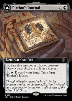 Tarrian's Journal // The Tomb of Aclazotz (extended art foil)