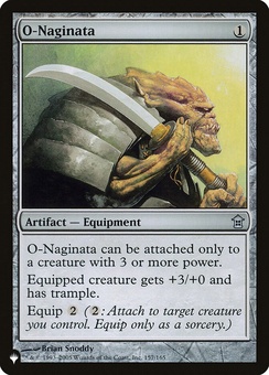 O-Naginata (SOK mystery booster)