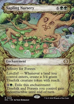 Sapling Nursery (borderless showcase foil)