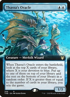 Thassa's Oracle (extended art)
