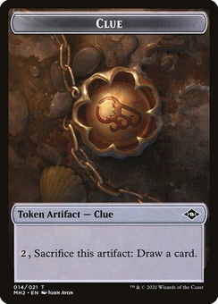 Clue #14 (token - německy)