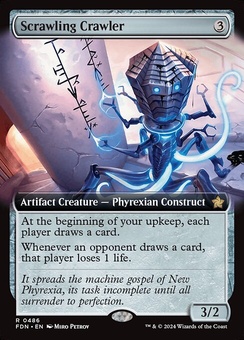 Scrawling Crawler (extended art foil)