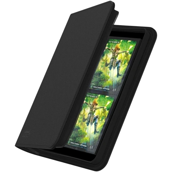 Ultimate Guard Zipfolio XenoSkin 8-Pocket Black