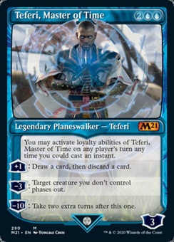 Teferi, Master of Time (alternate art - #290)