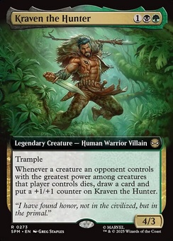 Kraven the Hunter (extended art)