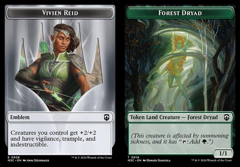 Vivien Reid Emblem // Forest Dryad (token)