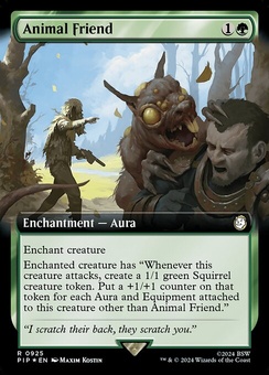 Animal Friend (extended art surge foil)