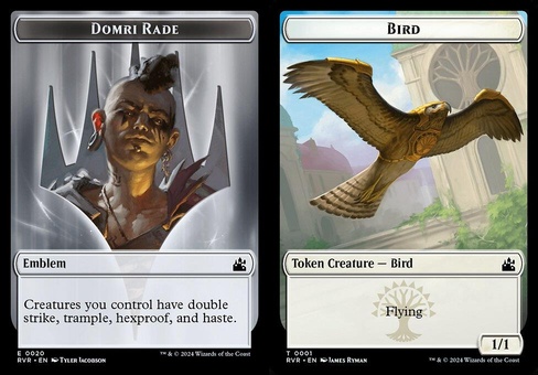 Domri Rade Emblem // Bird (token foil)