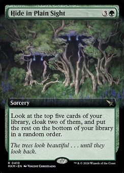 Hide in Plain Sight (extended art foil)