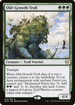 Old-Growth Troll (foil)