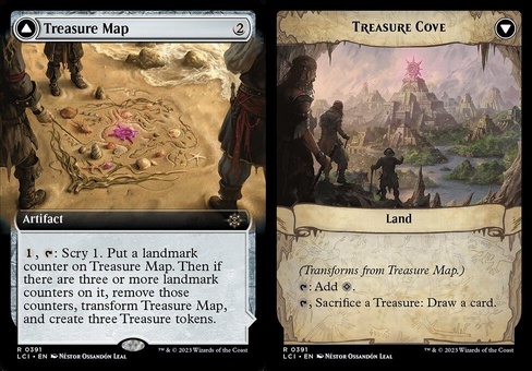 Treasure Map // Treasure Cove (extended art)