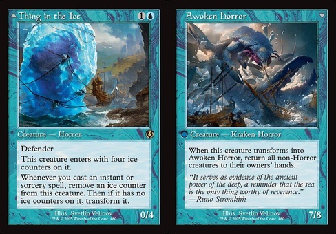 Thing in the Ice // Awoken Horror (retro)