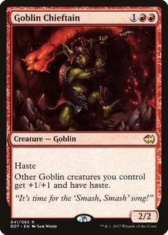 Goblin Chieftain (mystery booster) (DDT)