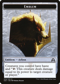 Arlinn, Embraced by the Moon Emblem (token)