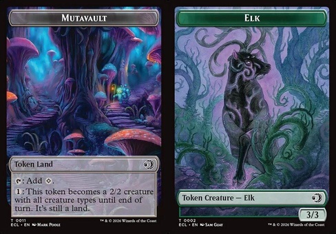 Mutavault // Elk (token)