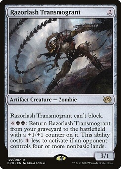 Razorlash Transmogrant (foil)