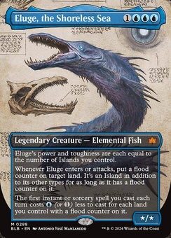 Eluge, the Shoreless Sea (borderless foil)