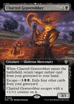 Charred Graverobber (extended art)