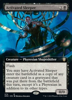 Activated Sleeper (extended art foil)