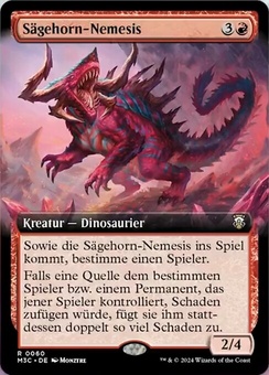Sawhorn Nemesis (extended art)