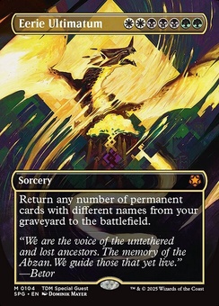 Eerie Ultimatum (borderless foil)
