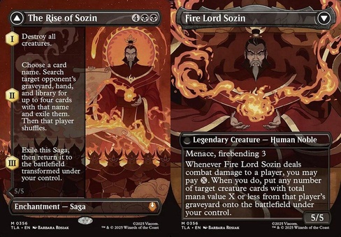 The Rise of Sozin // Fire Lord Sozin (borderless)
