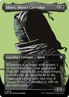 Shirei, Shizo's Caretaker (borderless foil)