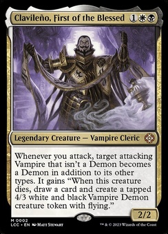 Clavileño, First of the Blessed (foil)
