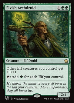 Elvish Archdruid (foil)
