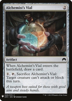 Alchemist's Vial (mystery booster)