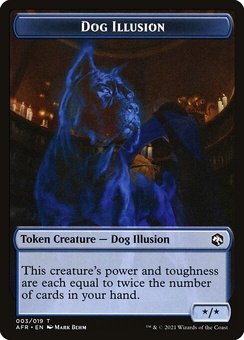 Dog Illusion (token)