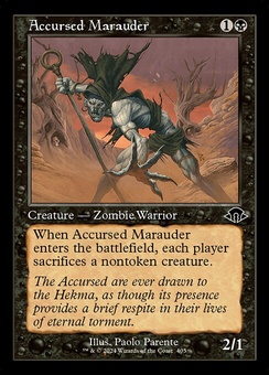 Accursed Marauder (retro foil)