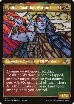 Radha, Coalition Warlord (showcase)