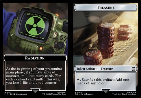 Radiation // Treasure #18 (token)
