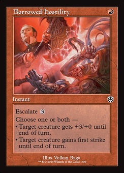 Borrowed Hostility (retro foil)