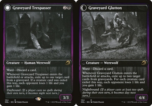 Graveyard Trespasser // Graveyard Glutton