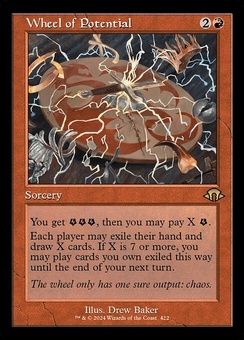 Wheel of Potential (retro foil)