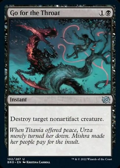 Go for the Throat (foil)