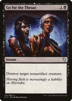 Go for the Throat (mystery booster)
