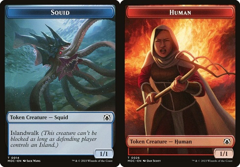 Squid // Human (token)