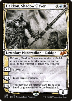 Dakkon, Shadow Slayer (showcase)