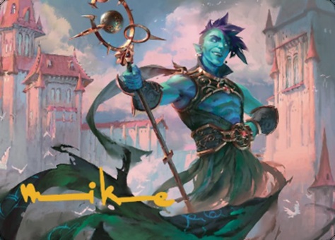 Haughty Djinn (art series, signed)