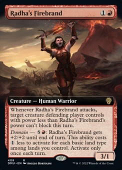 Radha's Firebrand (extended art foil)