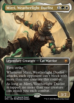 Mirri, Weatherlight Duelist (borderless)