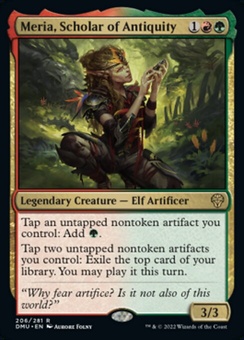 Meria, Scholar of Antiquity (foil)