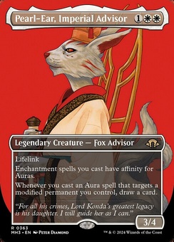 Pearl-Ear, Imperial Advisor (borderless foil)