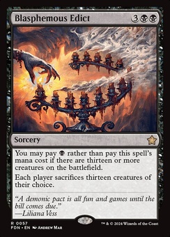 Blasphemous Edict (foil)