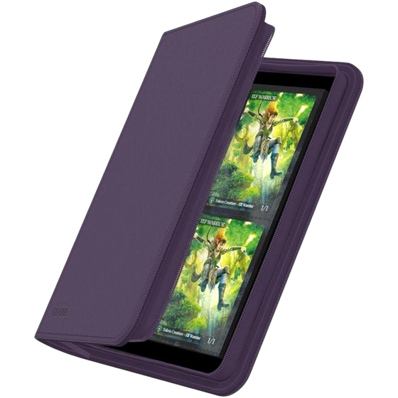 Ultimate Guard Zipfolio XenoSkin 8-Pocket Purple