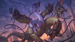 Rekapitulace výsledků standard ligy s Throne of Eldraine & pozvánka na úterní sealed ligu. Foto