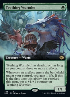 Teething Wurmlet (extended art)